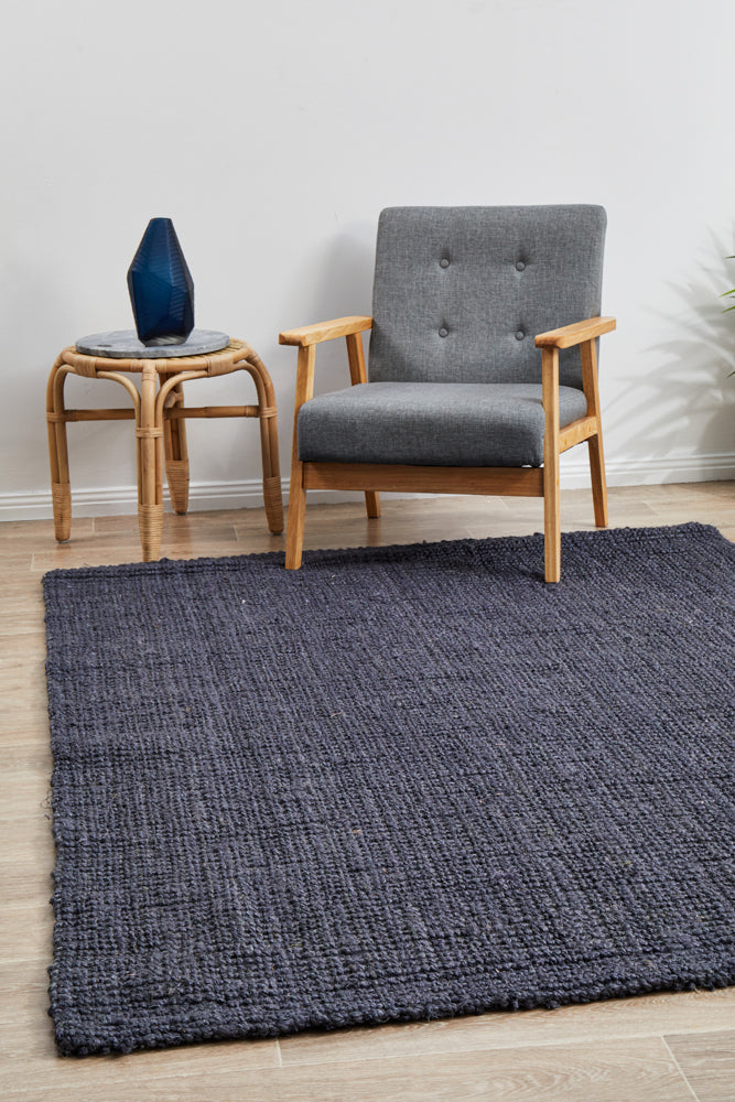 Atrium Barker Navy Rug by Rug Culture - 220X150CM