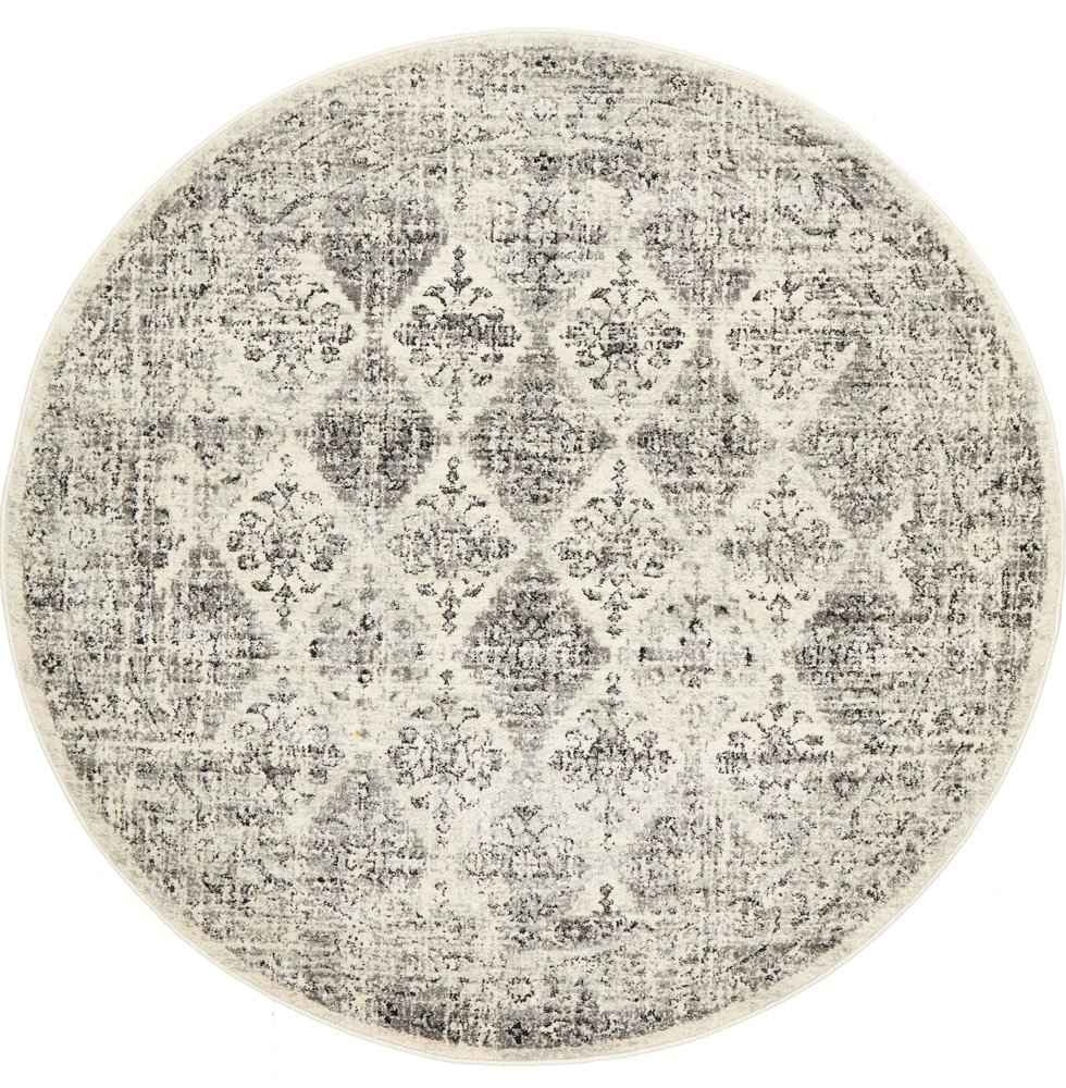 Century 999 Grey Round by Rug Culture - 200 x 200 cm - ROUND