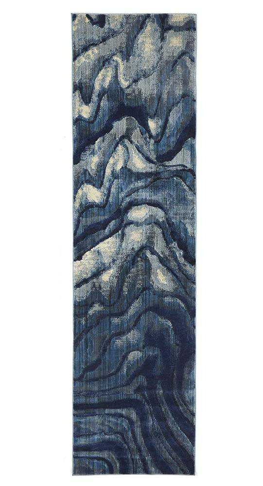 Dream Scape 862 Indigo Runner By Rug Culture - 300X80CM - RUNNER