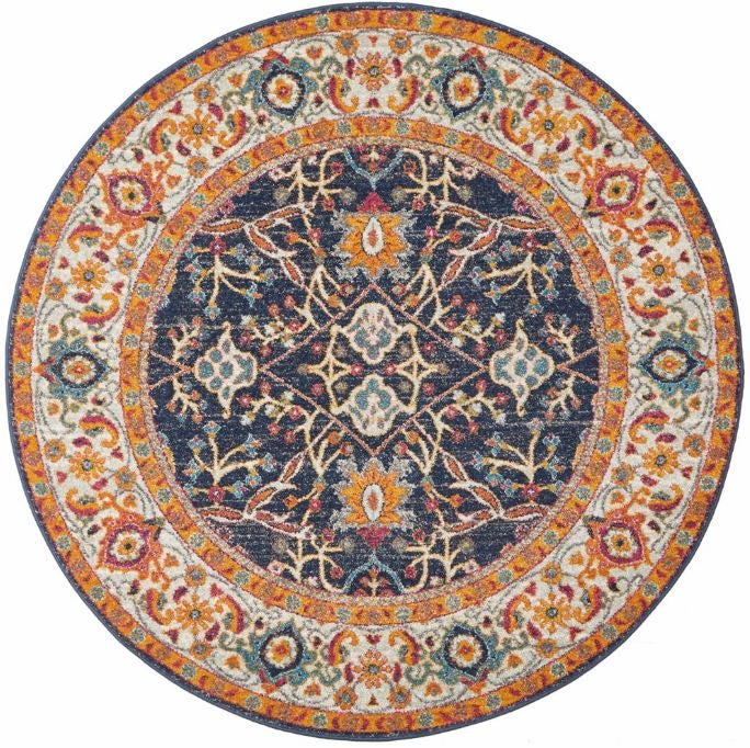 Evoke 262 Multi Round by Rug Culture -240X240CM - ROUND