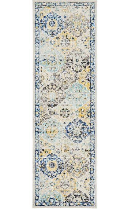 Evoke 266 Multi Runner by Rug Culture -400X80CM - RUNNER