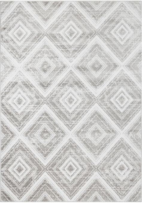 Metro 616 Silver by Rug Culture-230X160CM - RECTANGLE