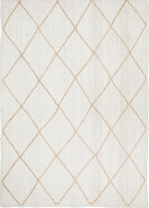 Noosa 222 White by Rug Culture-400X300CM - RECTANGLE