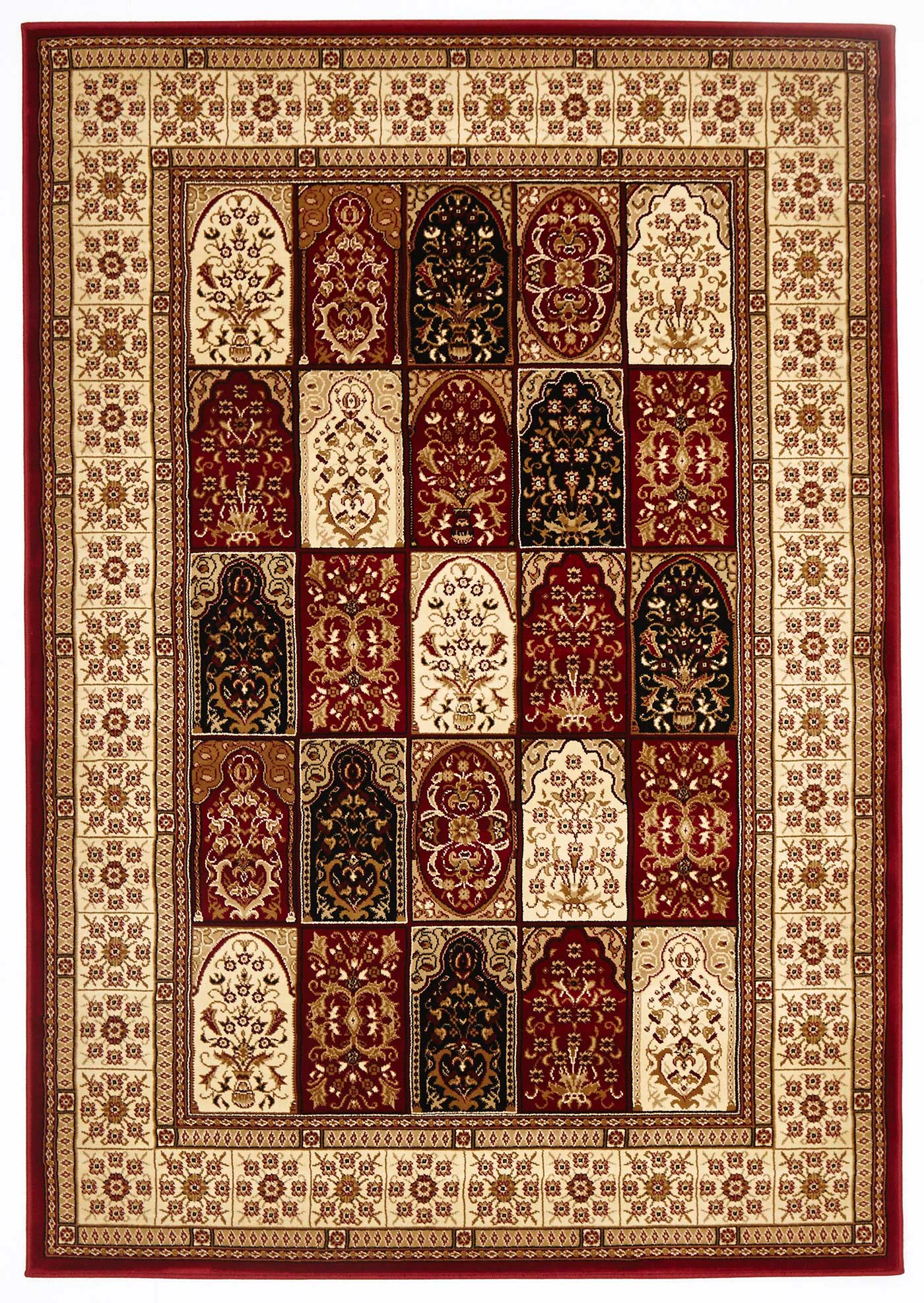 Sydney 4 Red Ivory Rug by Rug Culture - 290X200CM - RECTANGLE