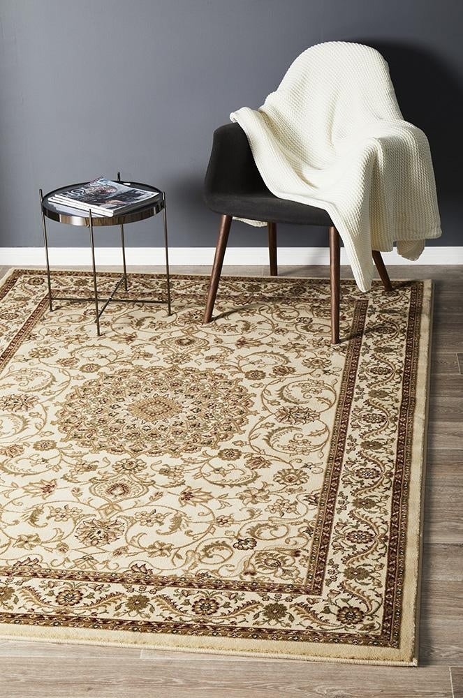 Sydney 9 Ivory Ivory Rug by Rug Culture - 290X200CM - RECTANGLE