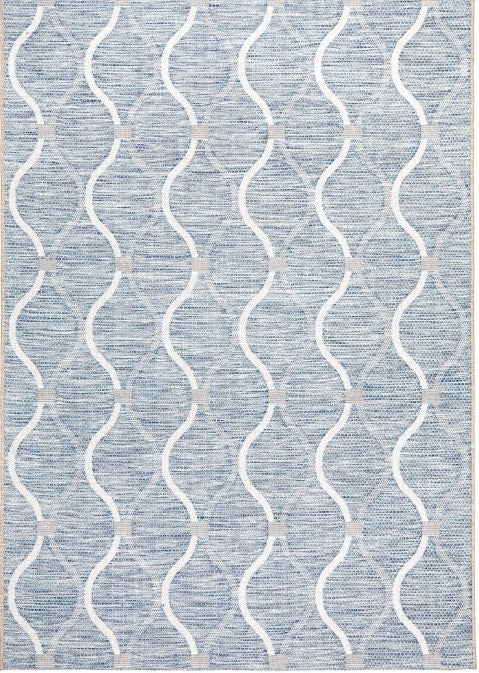 Terrace 5501 Blue by Rug Culture-290X200CM - RECTANGLE