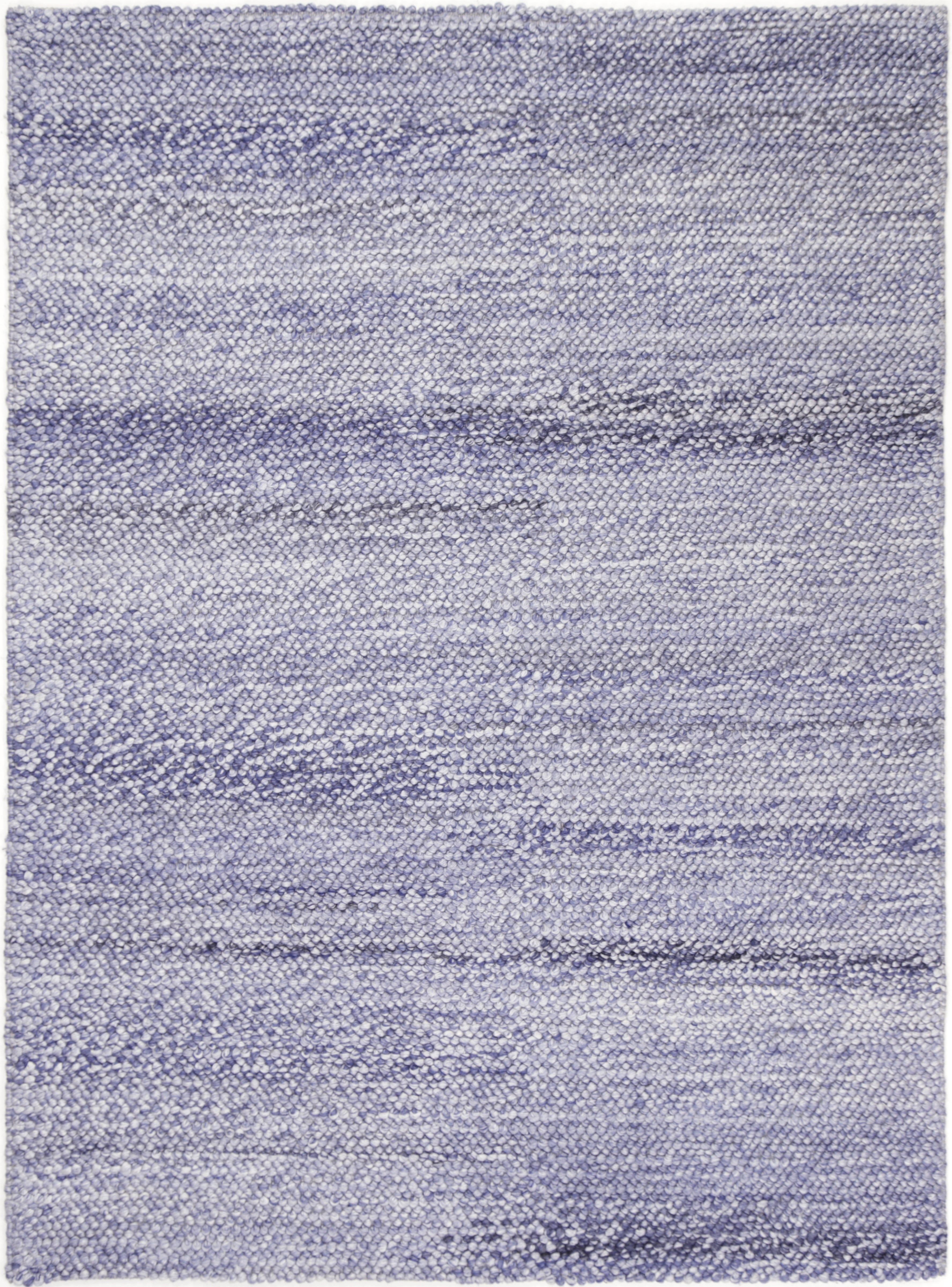 Harlow Loopy Blue Wool Blend Rug 240x330